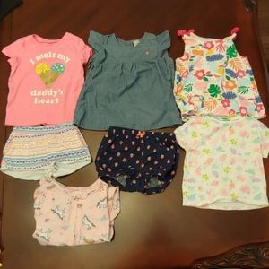 24m toddler summer clothing lot